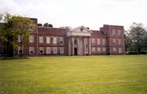 Front view of The Vyne.
