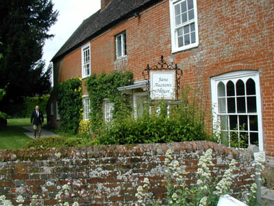 Exterior of the Austen family home in Chawton.