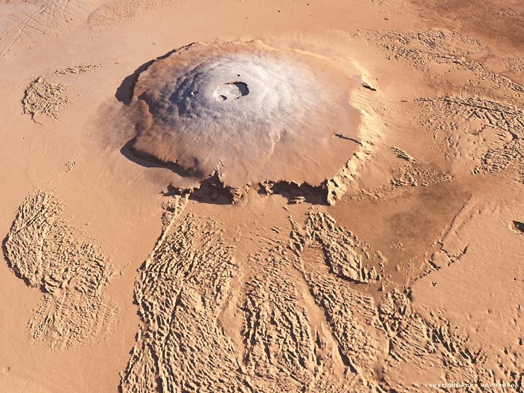 volcano on mars