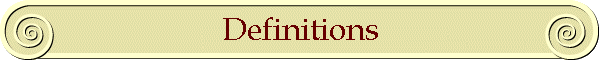 Definitions