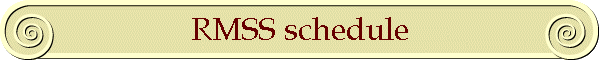 RMSS schedule
