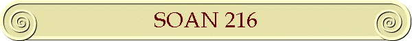 SOAN 216