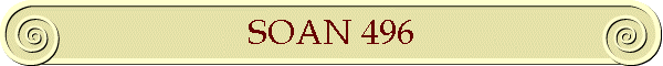 SOAN 496