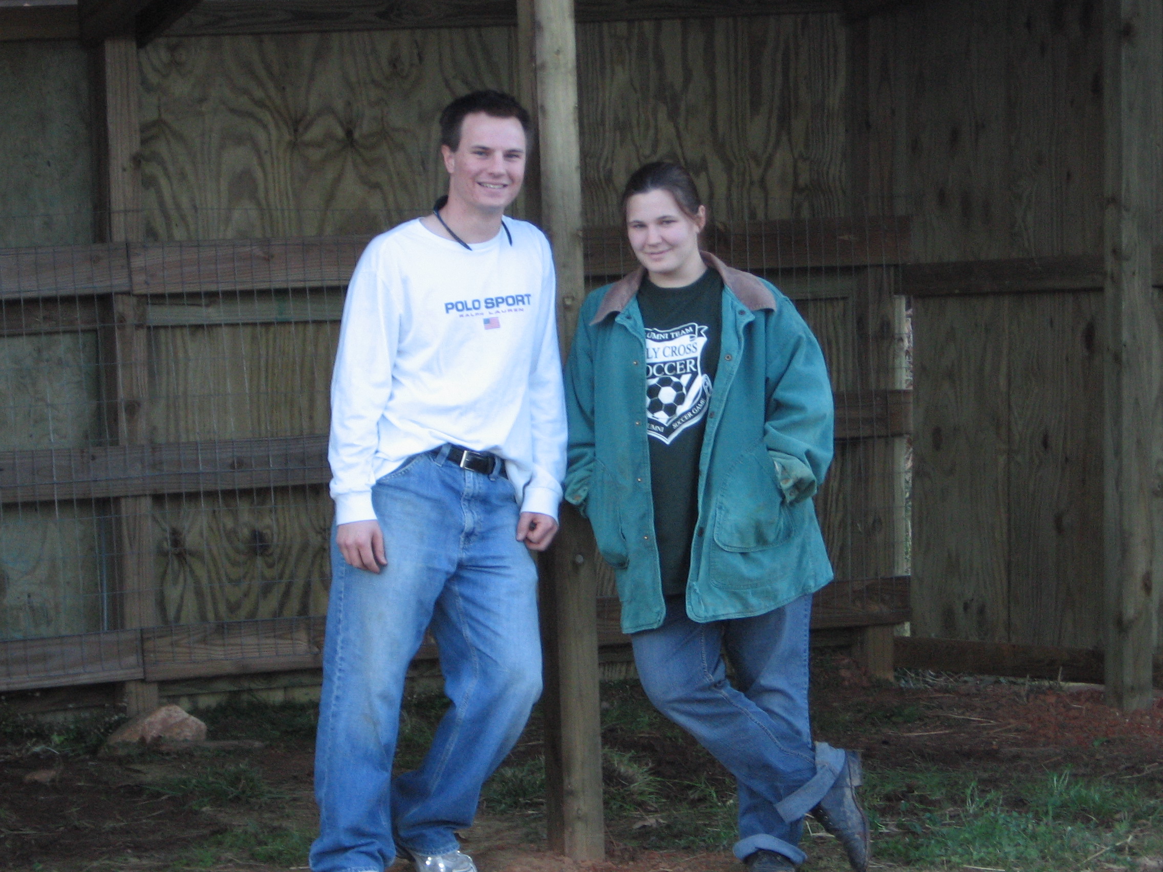 Michael and Kate fall 2005