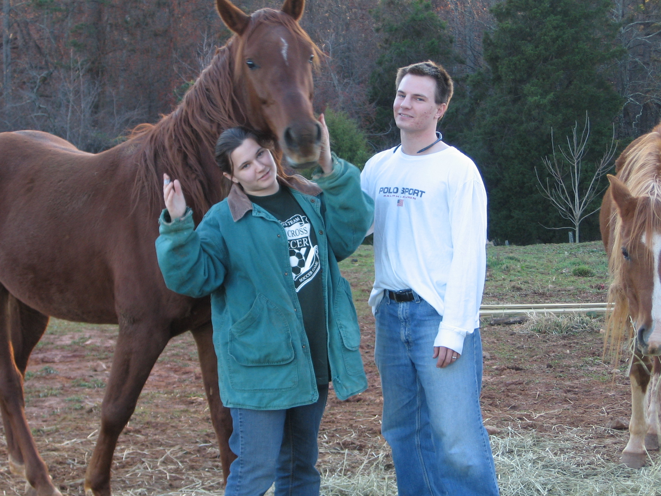 Michael and Kate fall 2005